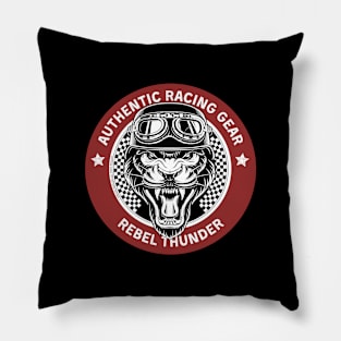 Rebel Thunder Racing Gear Panther Pillow