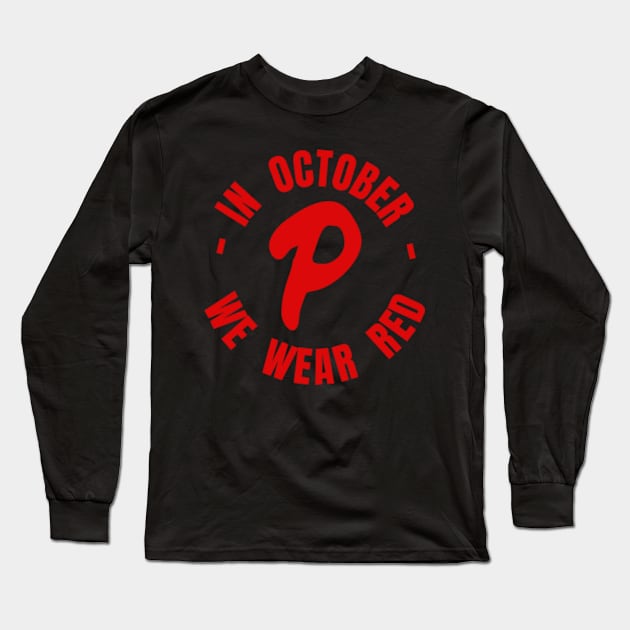 Philadelphia Phillies Red October Rise from TeePublic