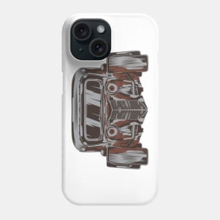 Rusted Hot Rod Phone Case