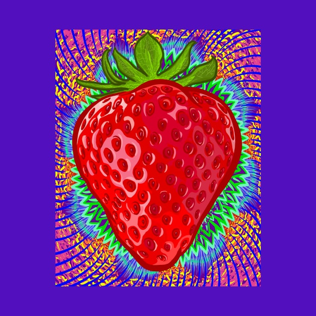 Psychedelic Strawberry by doubletony