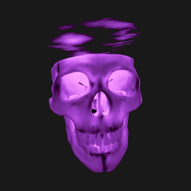 Mind Blowing Skull - Purple by Spiralite