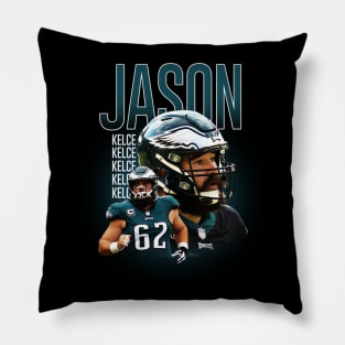 Jason Kelce Legend Vintage Pillow