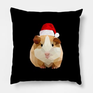 Christmas Santa Hat Hamster Guinea Pig Shirt Pillow