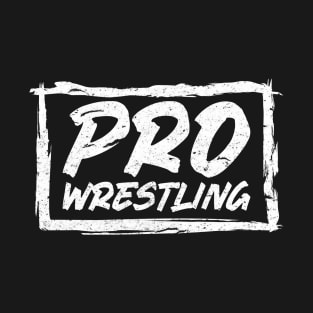 Pro Wrestling Retro Logo Style Smark T-Shirt