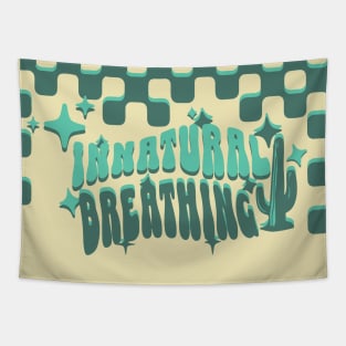 innatural breathing Tapestry