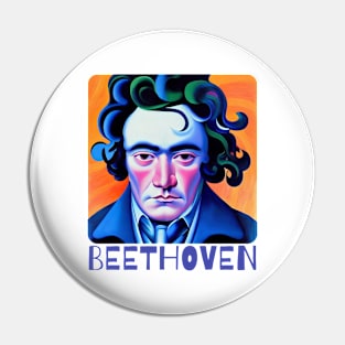 Ludwig van Beethoven Blushing Pin