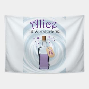 Alice in Wonderland - Alternative Movie Poster Tapestry