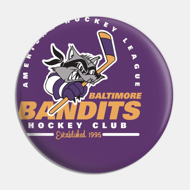 Baltimore Bandits Pin by MindsparkCreative