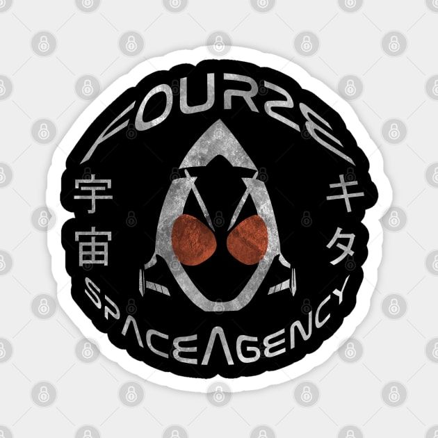 Fourze Space Agency Magnet by SpaceSharq