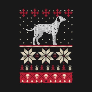 Dalmatian And Chritmas T-Shirt