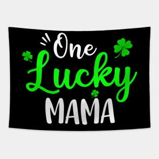 One Lucky Mama Irish Shamrock Tapestry