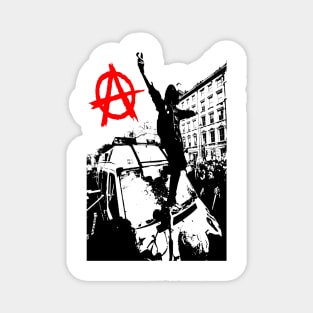 Anarchy On The Streets Magnet
