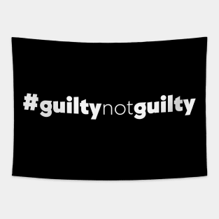 Guilty (not) guilty Trump impeachment trial Tapestry