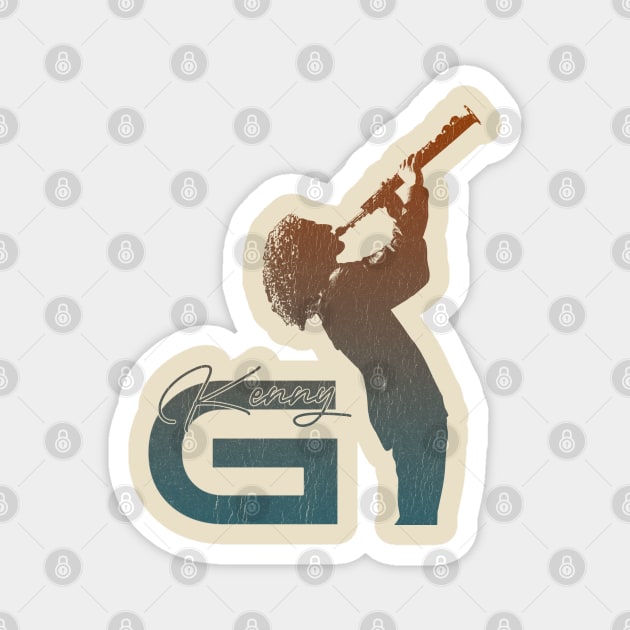 Retro 90s Kenny G Magnet by GekNdangSugih