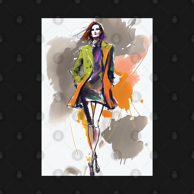 Fashion Illustrations: Elegant and On-Trend by Focused Instability