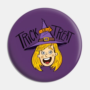 Trick or treat Pin
