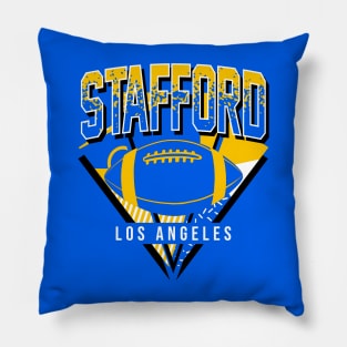 Vintage los Angeles Football Stafford Pillow