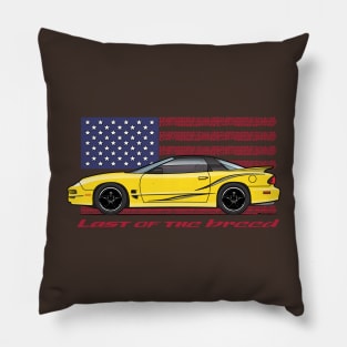 USA - Last of the breed-yellow Pillow