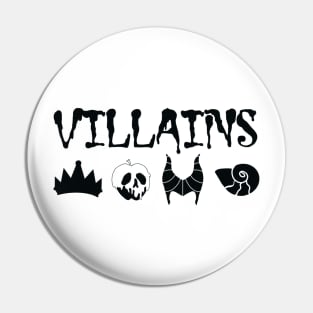 Villains Pin