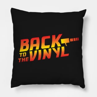 Back To The Vinyl Pillow