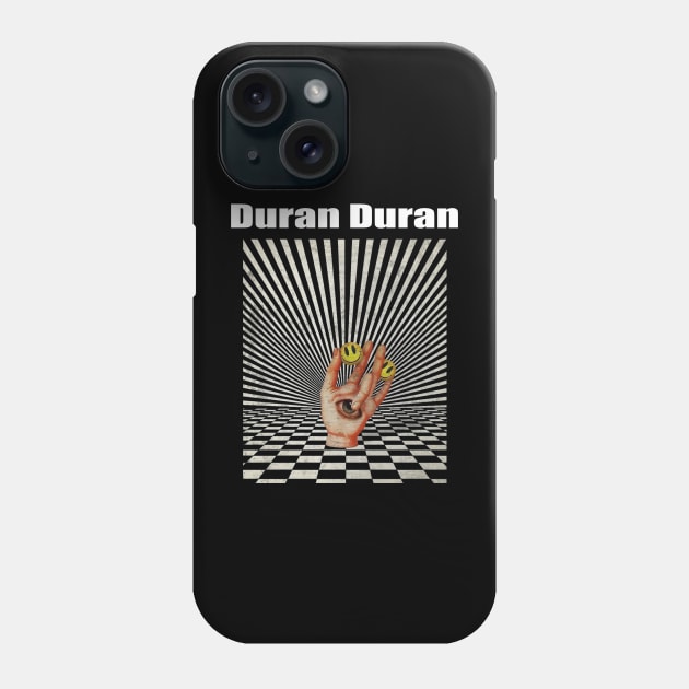 Illuminati Hand Of Duran Duran Phone Case by Beban Idup