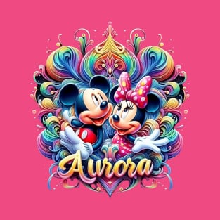 🌟 Creada pensando en la sofisticación y la personalidad única de Aurora. 🎁 T-Shirt