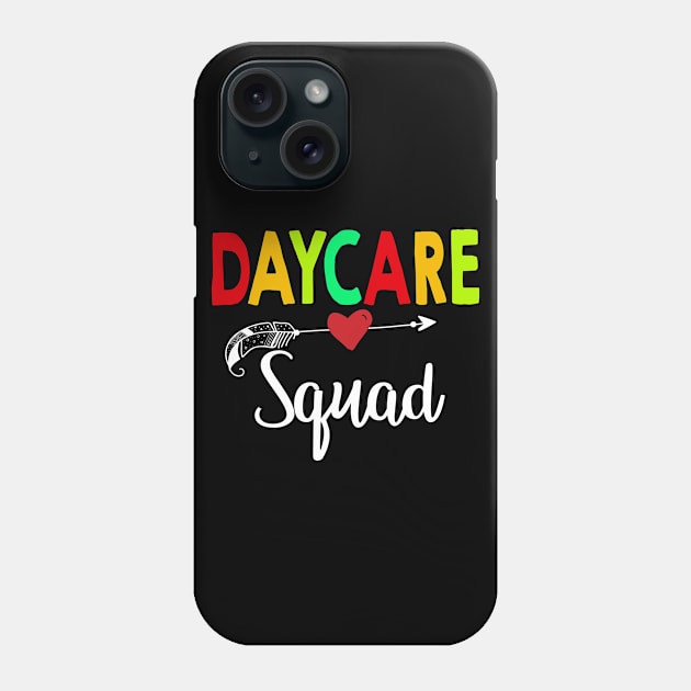 Daycare Squad Teacher Back To School Phone Case by aaltadel