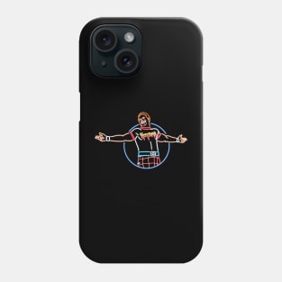 Roddy Piper neon style Phone Case