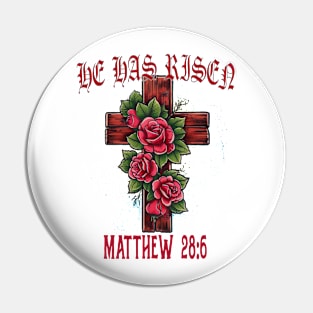 He Has Risen Pin