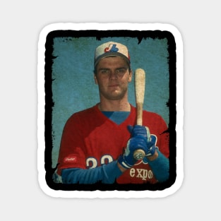 Larry Walker in Montreal Expos Magnet