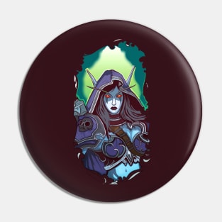 Sylvanas The Dark LADY Pin