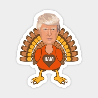 Not A Turkey - Donald Trump Disguise Magnet