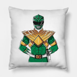 Green rangers Pillow