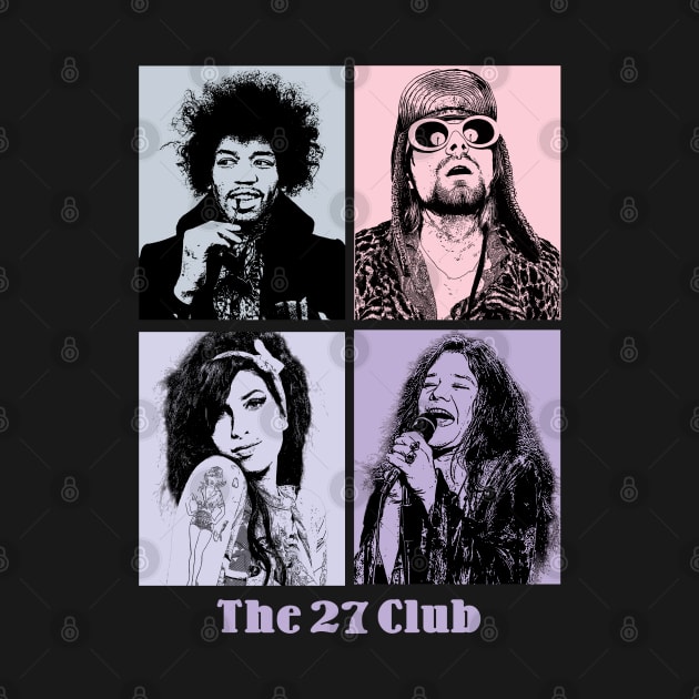 The 27 Club Legends by KERIKIL