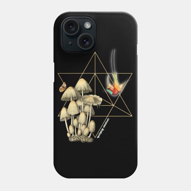 Sacred Geometry Phone Case by SpottydoggCreatives