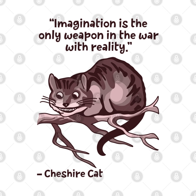 Cheshire Cat Quote by Slightly Unhinged