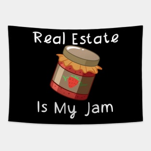 Real Estate Is My Jam Tapestry