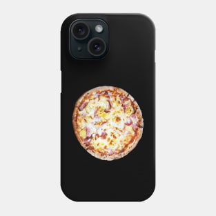 Ham and Pineapple Food Hawaiian Pizza Phone Case