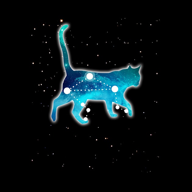 Libra Zodiac Sign Astrology Constellation Cat Lover Pet T-Shirt by flytogs