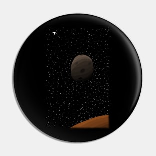 Mars' moon Pin