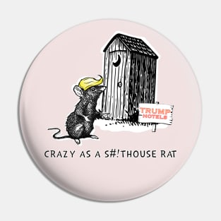 Sh!thouse Rat Pin