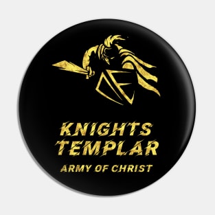 ✝ Knights Templar ✝ Army of CHRIST ✟ Unique Epic Medieval Holy Warrior Pin