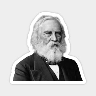 Henry Wadsworth Longfellow Portrait - Circa 1876 Magnet