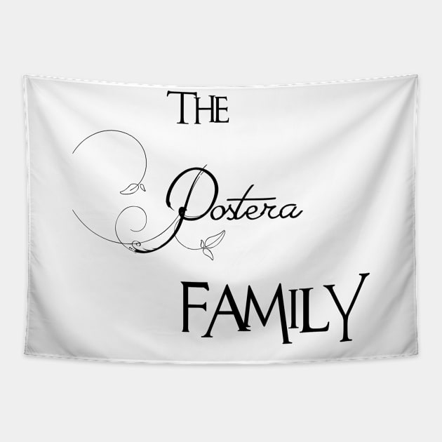 The Postera Family ,Postera Surname Tapestry by Francoco