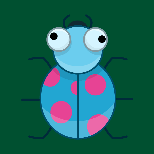 Funny Colorful Cute Little Bug by LironPeer