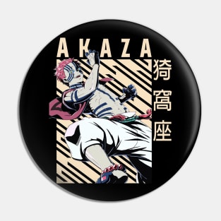 Akaza - Demon Slayer Pin