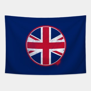 Distressed UK Union Jack Tapestry