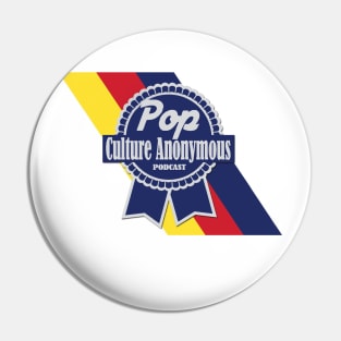 Pop-Culture Anonymous Logo Pin