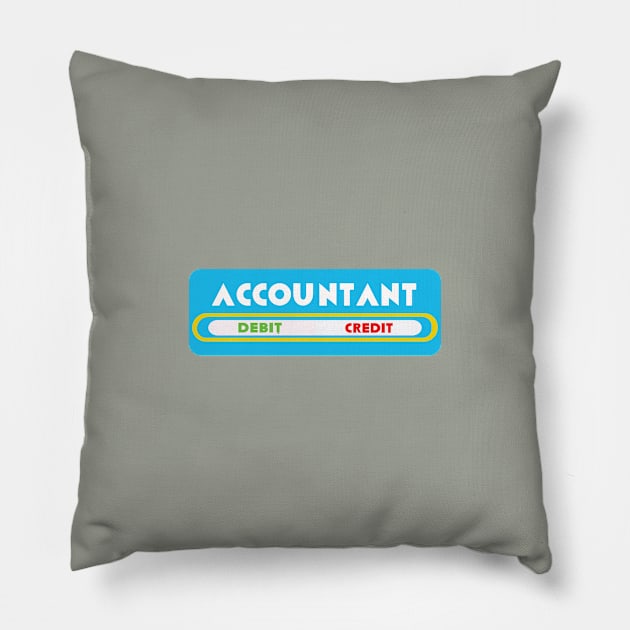 Accountant Pillow by AJ Designz