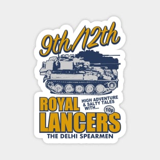 9th/12th Royal Lancers (Prince of Wales's) Magnet